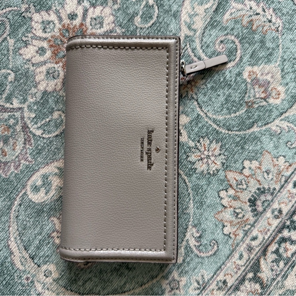 Kate Spade Taupe Leather Wallet